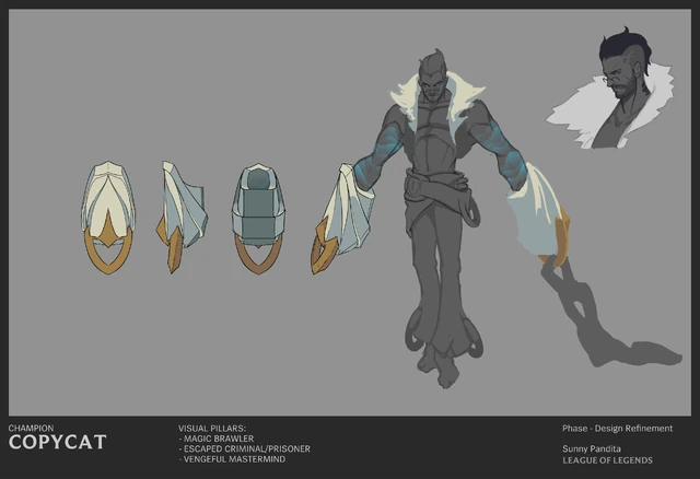 Концепт-арт Сайласа 3 (художник Riot Sunny 'Kindlejack' Koda)