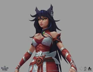Ahri "Ruined King" Model 3 (by Riot Contracted Artists DragonFly Studio)