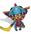 Gnar Dino (Aquamarine)