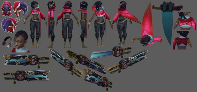 True Damage Senna Model (by Riot Artist Jason 'ooYoo' Namgung)