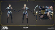 Sentinel Diana Model 4 (by Riot Contracted Artist Liam Liang)