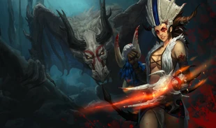 Shyvana kostěných pařátů