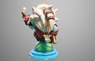 Bard Statue Model 2 (by Riot Artists DragonFly Studio)