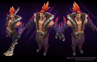 Bestienjäger-Draven Model (vom Riot-Künstler Cody 'Sstrikerr' Bunt)