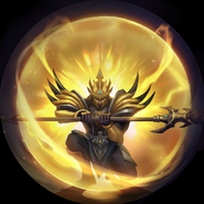 Golden Aegis "Legends of Runeterra" Illustration (by Riot Contracted Artists Kudos Productions)