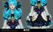 Gwen "Absolution" Concept 4 (by Riot Contracted Artist Chloe Veillard)