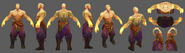 God Fist Lee Sin Model 4 (by Riot Artist Ryan Ribot)