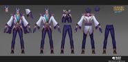 Prestige Spirit Blossom Master Yi "Wild Rift" Concept 1 (by Riot Contracted Artist Little Cookie)