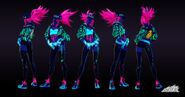 K/DA Akali "POP/STARS" Concept 10 (by Riot Contracted Artist Candice Theuillon)