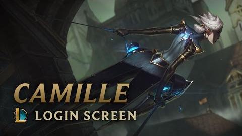 Camille, the Steel Shadow - Login Screen