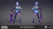 Spirit Blossom Riven Model 2 (by Riot Artist Kylie Jayne Gage)