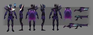 Empyrean Jhin Concept 3 (by Riot Artist Vlad 'Darkrown' Bacescu)