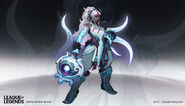 Snow Moon Illaoi Concept 1 (by Riot Artist Oussama 'Whiteleyth' Agazzoum)