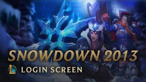 Snowdown Showdown 2013 - ekran logowania