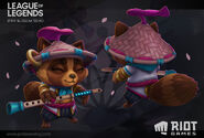 Spirit Blossom Teemo Model 4 (by Riot Artist Jordan Ewing)