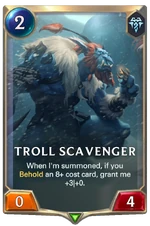 A unit card with Vocab Behold.