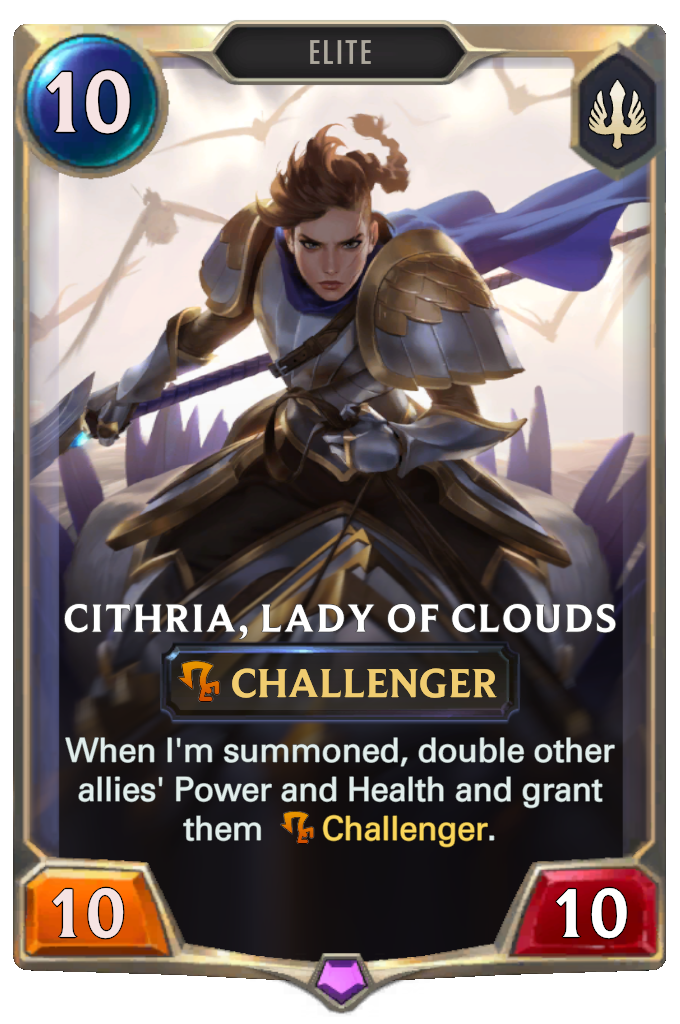 Cithria, Lady of Clouds (Legends of Runeterra), League of Legends Wiki