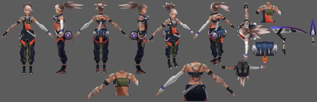 True Damage Akali Model