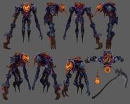 Fiddlesticks Update Pumpkinhead Model 01.png (4.68 MB) Pumpkinhead Fiddlesticks Update Model (by Riot Contracted Artist Dragonfly Studio)
