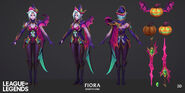 Bewitching Fiora Model (by Riot Contracted Artist Hank Fu)