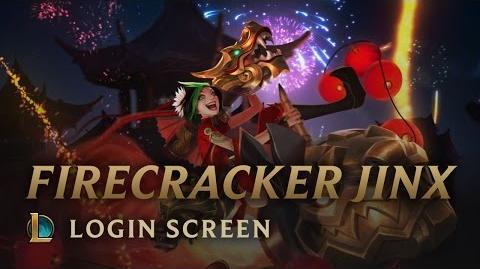 Firecracker Jinx - Login Screen