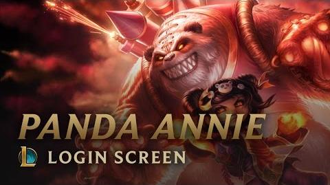 Panda Annie - Login Screen