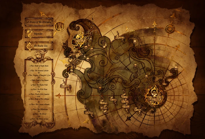 Mapa de la Niebla Negra