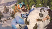 Nunu & Willump "It's Me and You" Illustration 2 (by Riot Artist Horace 'Hozure' Hsu)