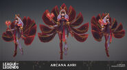 Arcana Ahri Model 1 (by Riot Artist Kylie Jayne Gage)