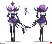 Elementalist Lux Concept 2 (by Riot Artist Paul 'Zeronis' Kwon)