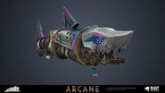 Jinx "Arcane" Model 6 (by Riot Contracted Artists Fortiche Productions)