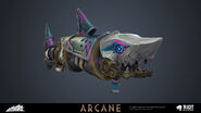 Jinx "Arcane" Model 6 (by Riot Contracted Artists Fortiche Productions)