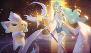 Star Guardian Soraka Splash Concept 1 (by Riot Artist Esben Lash Rasmussen)