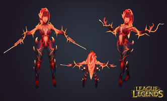 Wildfeuer-Zyra Model 2 (vom Riot-Künstler Cody 'Sstrikerr' Bunt)