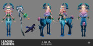 Shan Hai Scrolls Lillia Model 2 (by Riot Contracted Artist Kudos Productions)