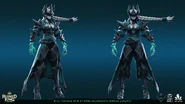 Ruined Miss Fortune "Ruined King" Model 7 (by Riot Contracted Artists DragonFly Studio)