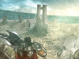 Darius olhando Basilich