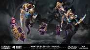 Winterblessed Shaco Model 2 (by Riot Contracted Artists Virtuos Studio)