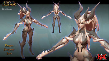 Drachenherrin Zyra Model 2 (vom Riot-Künstler Duy Khanh Nguyen)