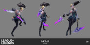 Coven Akali Model 1 (by Riot Contracted Artists Kudos Productions)