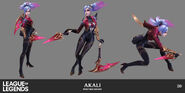 Prestige Coven Akali Model 1 (by Riot Contracted Artists Kudos Productions)