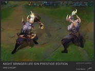 Prestige Nightbringer Lee Sin Concept (by Riot Artist Regition)