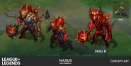 Nightbringer Nasus Concept 1 (by Riot Contracted Artist Epple Rice)