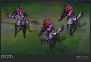 Crime City Nightmare Zyra Concept 2 (by Riot Artist Julian del Rey Aparicio)