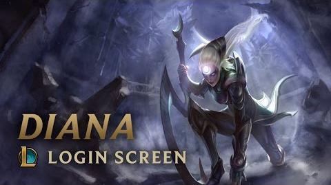 Diana, Scorn of the Moon - Login Screen