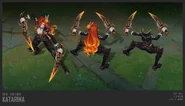 High Noon Katarina Concept 2 (by Riot Contracted Artist Citemer Liu)