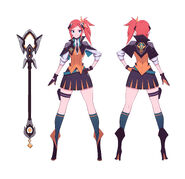 Battle Academia Lux Concept 2 (by Riot Artist Jesse 'Trayil' Li)