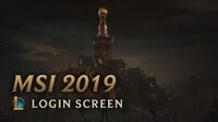 MSI 2019 - Login Screen