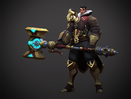 Jayce Model (vom Riot-Künstler Josh 'GrumpyMonkey' Singh)