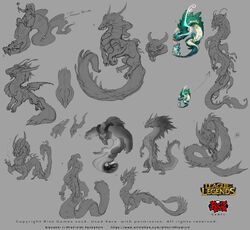 Rainmaker Games on X: Easter Egg Time! 🥚 Ao Shin was a dragon champion  concept that was eventually became Aurelion Sol. Before Aurelion Sol's  release, players spotted Ao Shin in the splash